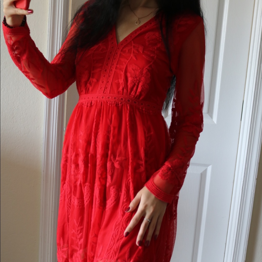 Altard’s state  red dress💕